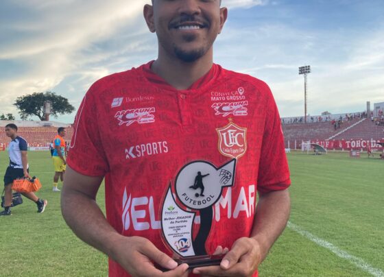 Eleito melhor jogador pela 104 FM, Yan Maranhão comemora campanha do União
