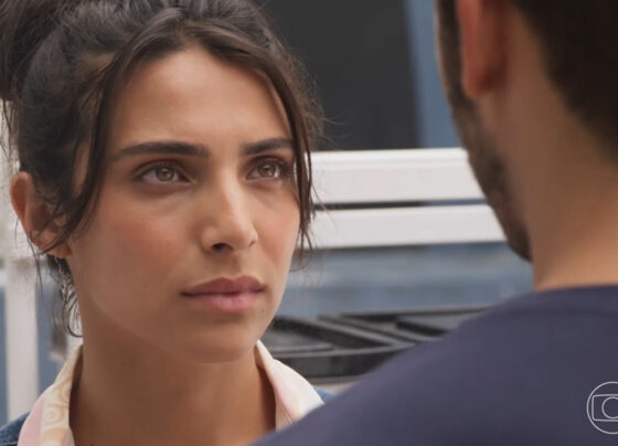 Ísis (Rayssa Bratillieri) e Giovanni (Filipe Bragança) em Elas por Elas