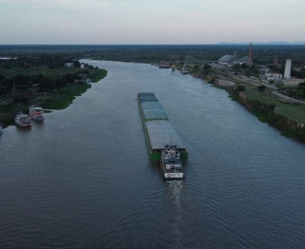 Hidrovia do Rio Paraguai será importante para logística da Rota Bioceânica (Foto: Divulgação)
