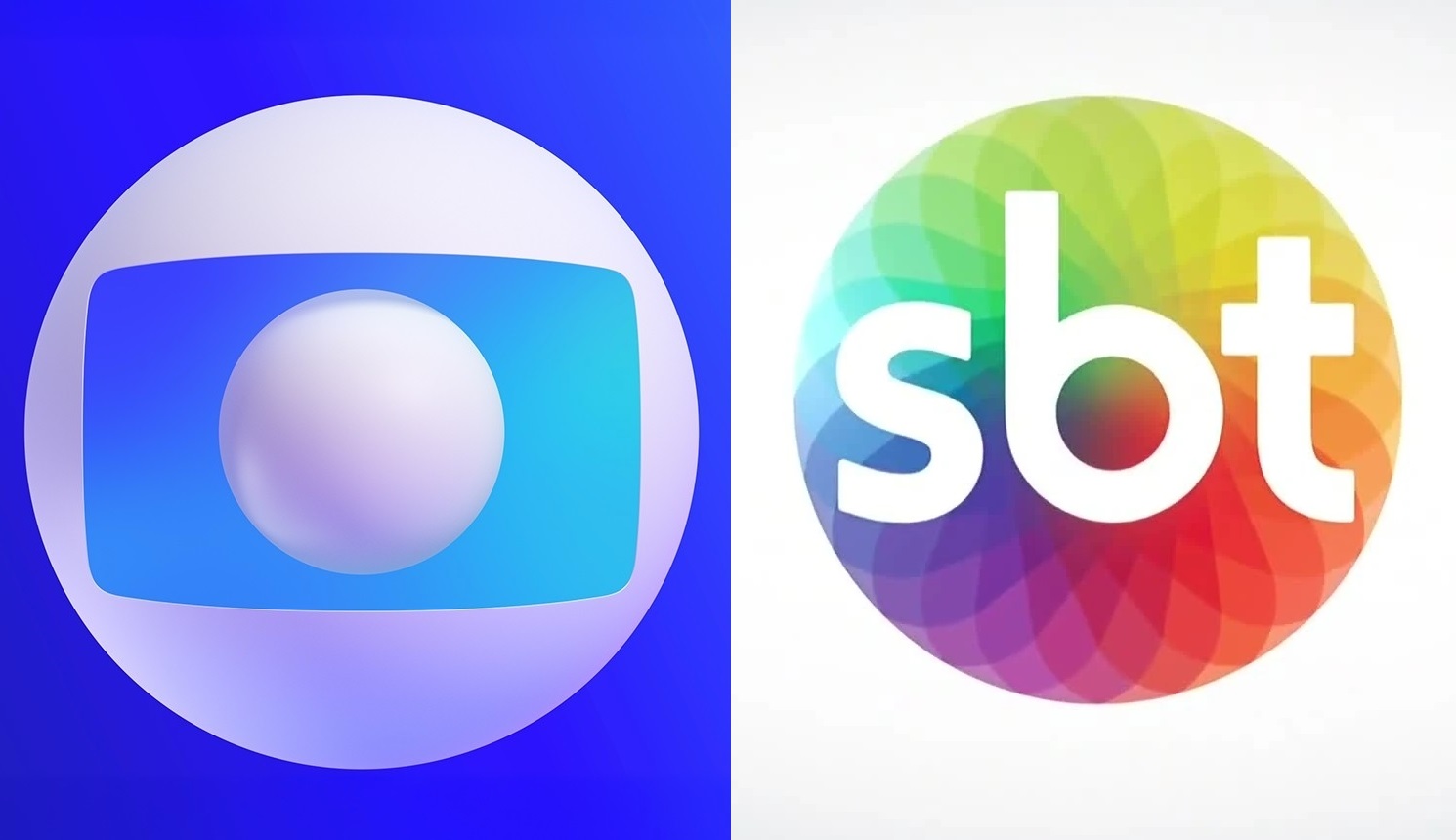 Copa do Mundo na Globo e no SBT (Imagem: Reprodução - Globo - SBT / Montagem - RD1)