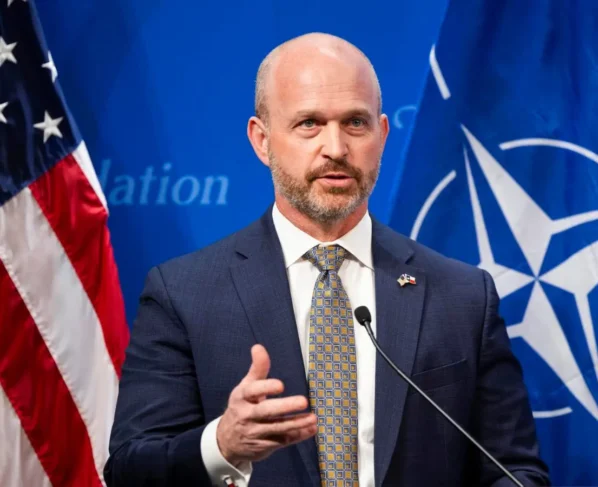 Kevin Roberts, presidente da Heritage Foundation: sob pressão.