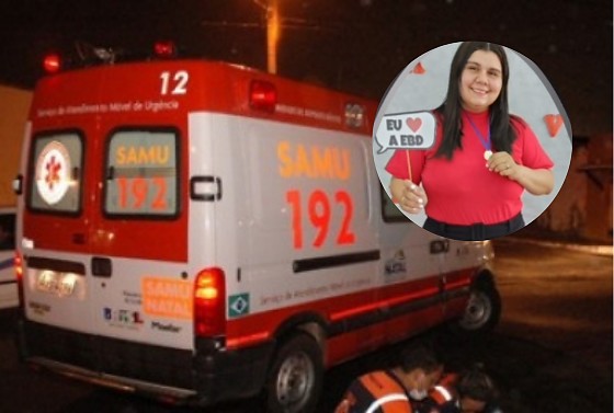 Larissa da Silva Leite chegou a ser socorrida pelo Samu, mas não resistiu aos ferimentos