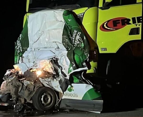 Motorista de utilitaria morre na BR 163 foto reproducao