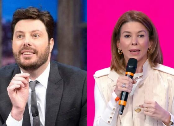 Danilo Gentili e Daniela Beyruti