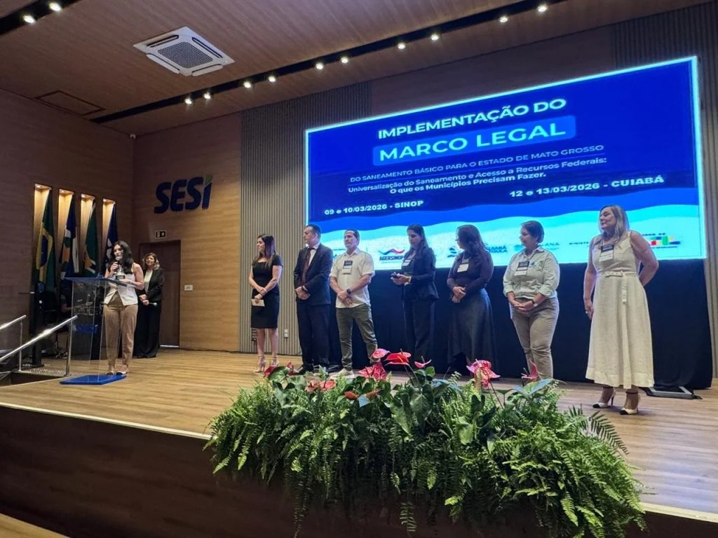 Sinop sedia encontro do marco do saneamento com participação da